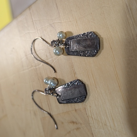 NWT Antique Silverware Earrings - Picture 3 of 7